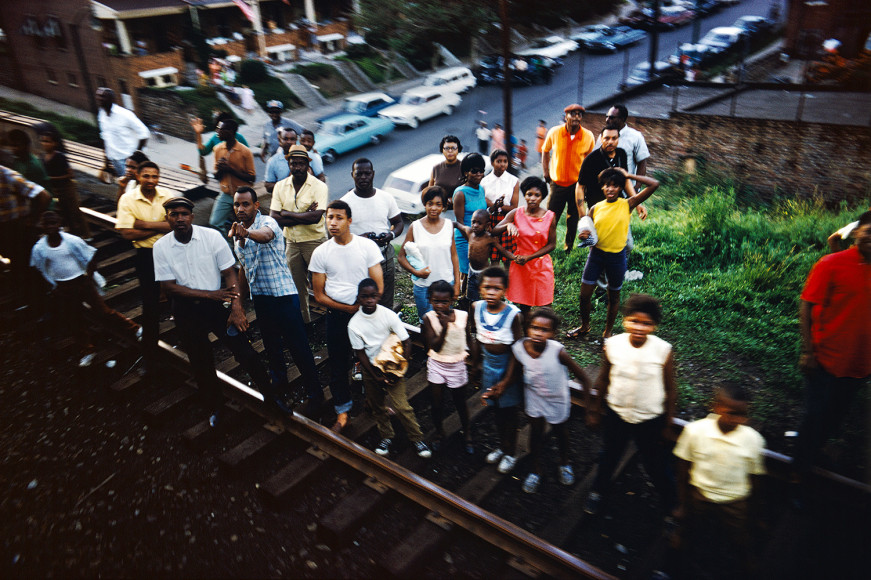 Paul Fusco, Untitled #4 from the RFK Train, 1968 / 2008