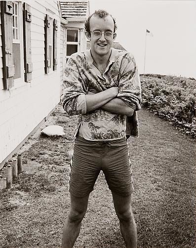 Keith Haring in Montauk.