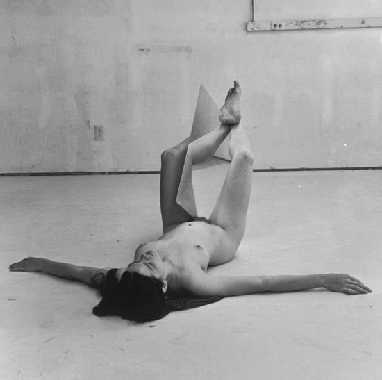 From the series, "Body/Sculptures". 1969-1973, Untitled