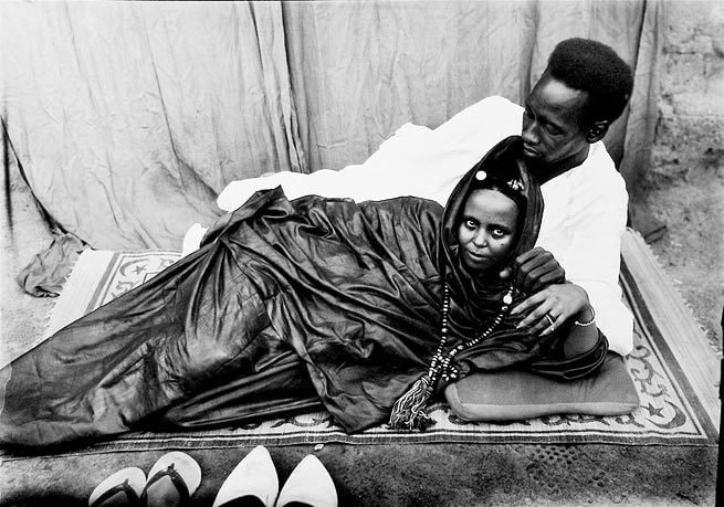 Seydou Keita 20 x 24 inch signed silver gelatin print.