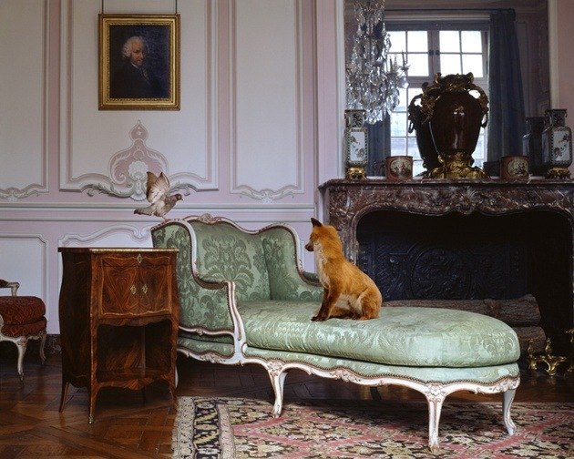 Salon Lilac Louis XV, 2004, 	27 x 35 inch pigment print