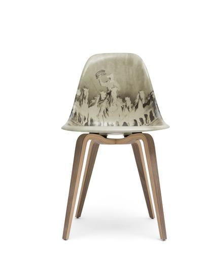 Boss Bishop, 2012. (Modernica x Jim Krantz) Fiberglass Shell Chair, 2017.  32.5” x 18.5”.  Edition of 50. (Image 1 of 8)