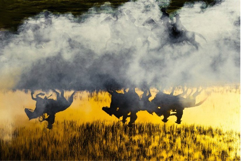 Epic Western no. 4, 2010, 	40 x 60 inch c-print