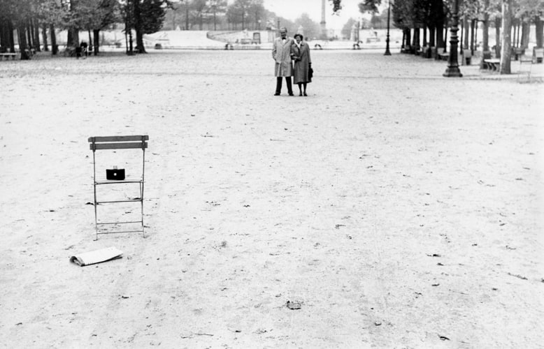 Paris, 1949, 11 x 14 inch gelatin silver print 