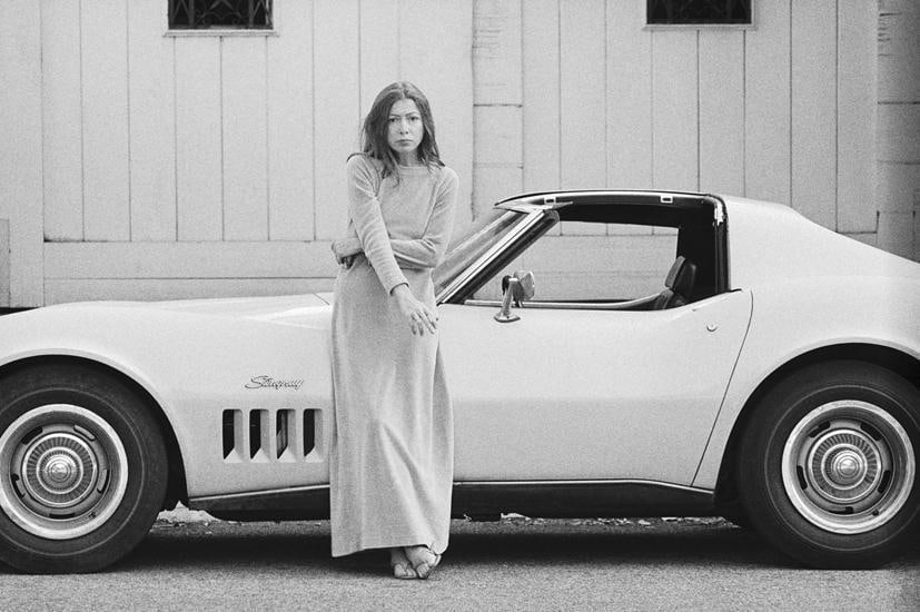 Julian Wasser, Joan Didion. Hollywood. 1968 (33a.)