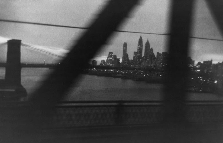 Downtown NYC,1954 , 11 x 14 inch gelatin silver print