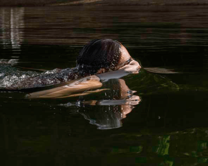  Walker Olesen, 	Swimming (Pond), 2016