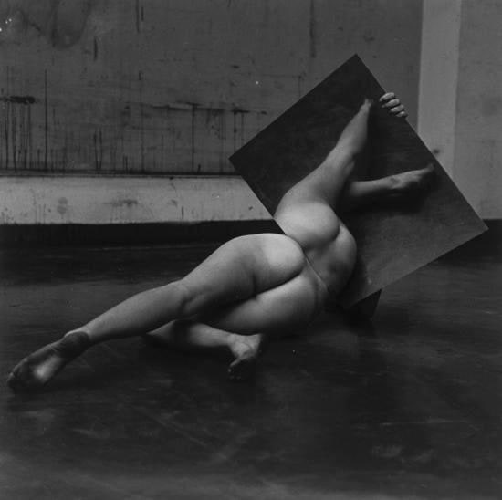From the series, "Body/Sculptures". 1969-1973, Untitled