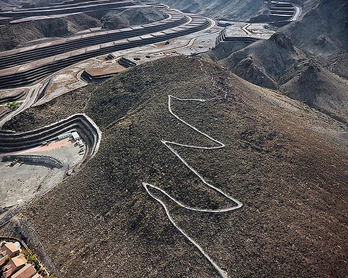 Hiking Trail Looking Southeast, Unbuilt “Ascaya” Lots and Black Mountain Beyond, Henderson, NV; 2010, 	24 x 30 inch pigment print - Edition of 5*