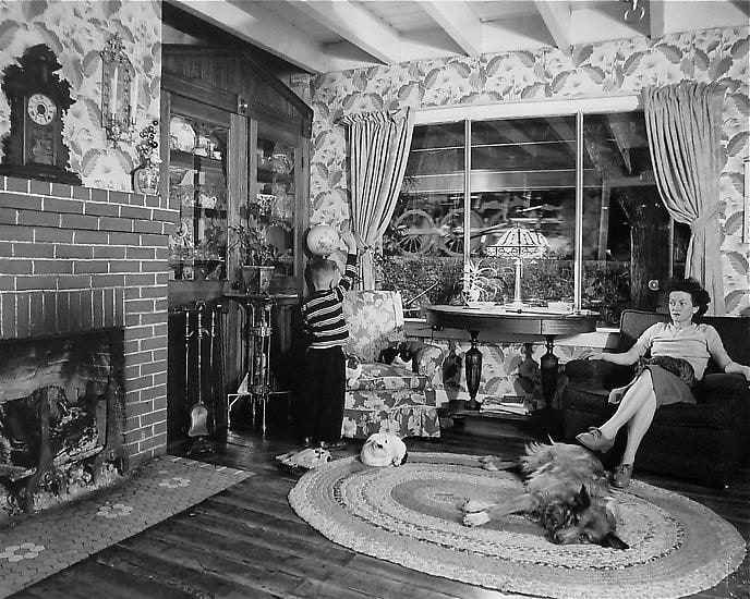  Living Room on the Tracks, Lithia, Virginia, 1956