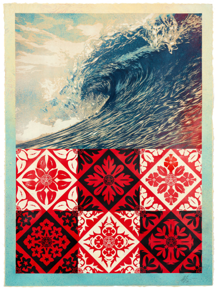 Shepard Fairey, Wave, 2024