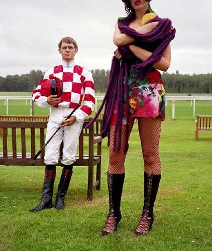 Jockeys (Purple Scarf), 2004