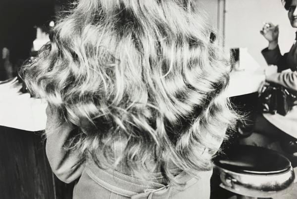 Hair, Bar Stool. 1972, 	11 x 14 inch gelatin silver print