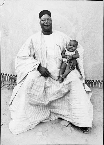 Seydou Keita 24 x 20 inch signed silver gelatin print.