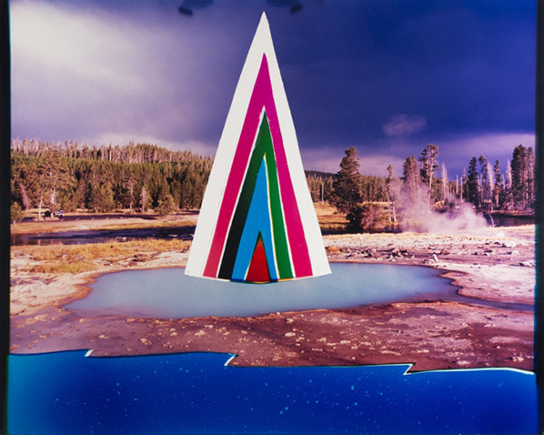 Painted Pots Portal, 2018, 40 x 50 inches