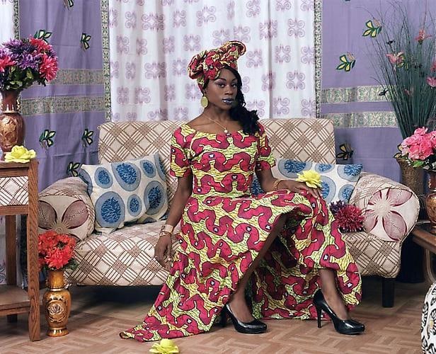 Mickalene Thomas. Two Wives: Nollywood 11, 2010.