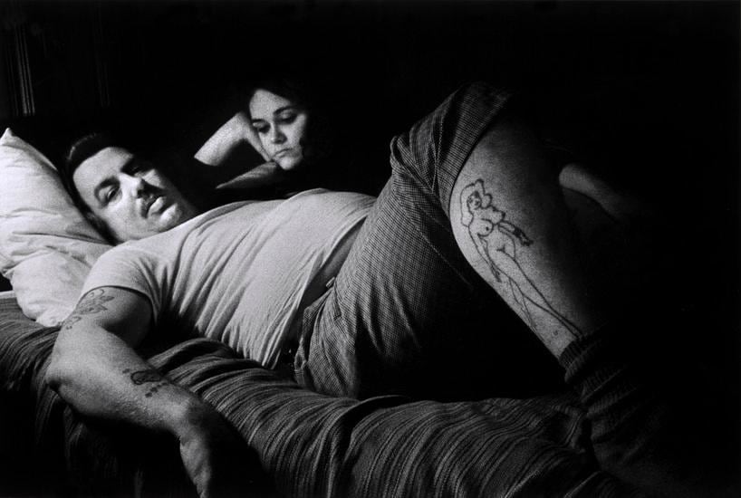 Larry and his girl, Fryeburg, ME, 1975, 	From “Carnival Strippers” 