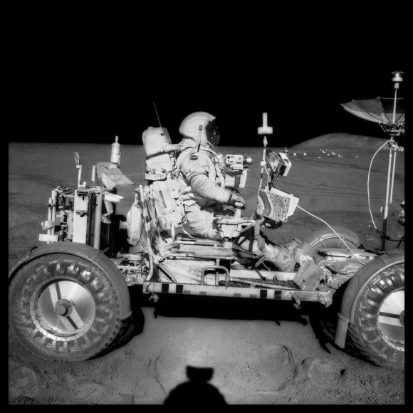 070 David Scott Drives the First Lunar Rover;