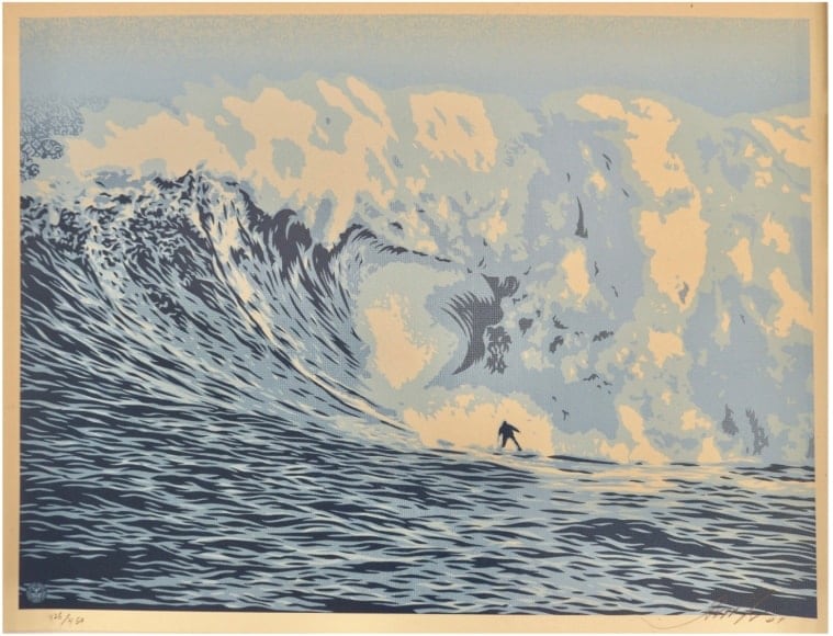Shepard Fairey, Jaws Wave, 2009
