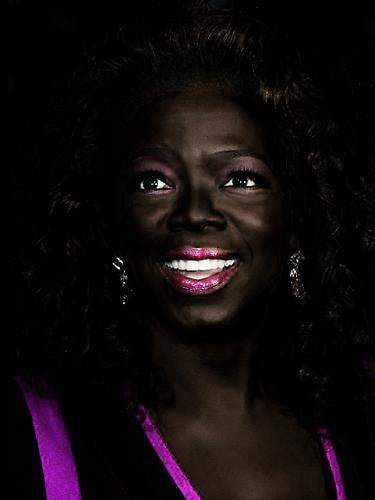Heather Johnson. Oprah from the series The Savages.  2009.  Archival inkjet on canvas.  40 x 30 inches.