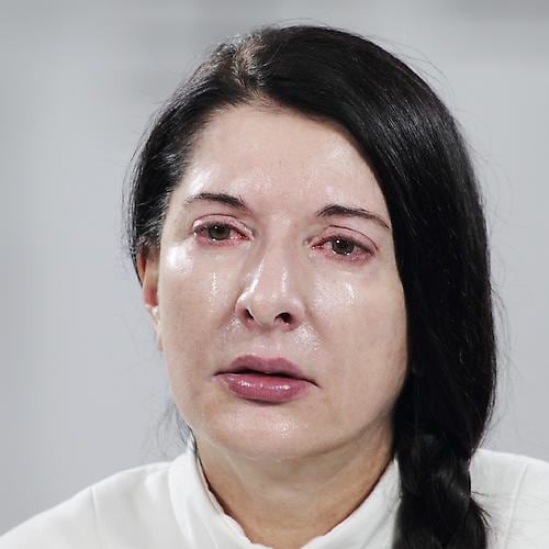 Marina Abramovic from The Artist is Present Museum of Modern Art New York, 2010. 