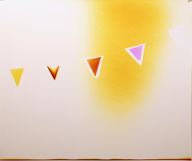 Prayer Flags, Right, 2016, 	Analog Chromogenic Photo, Unique