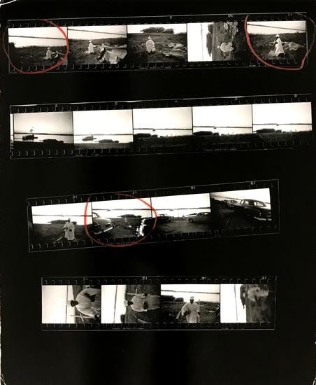 Robert Frank The Americans, Contact Sheet 46 of 81. 1958/2009.
