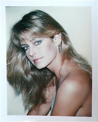 Farrah Fawcett.