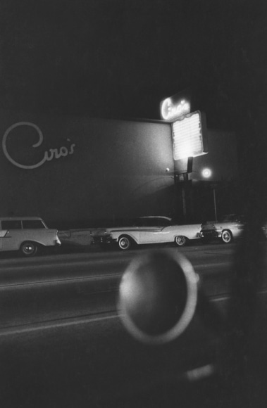 Ciro's Nightclub, Los Angeles. 1955, 11 x 14 inch gelatin silver print