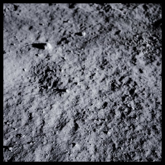 047 Pre-Contact Lunar Soil; Photographed by