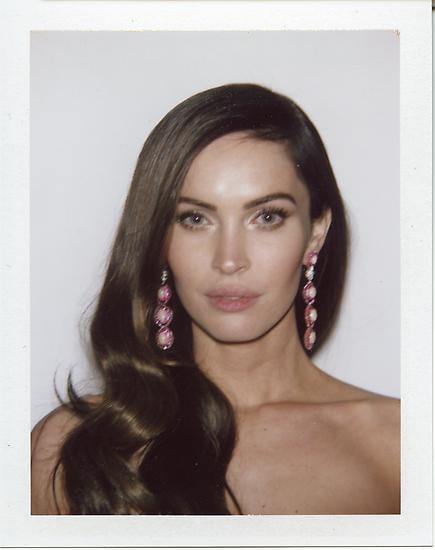 Megan Fox, 2013 , 	3.5" x 4.25" 