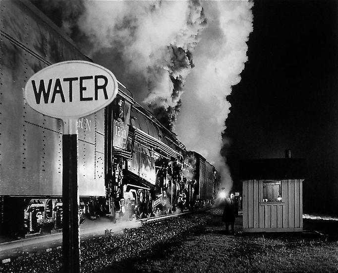  Highball for the Double Header, Roanoke, Virginia, 1959