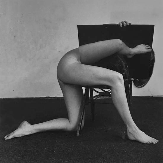 Coralville Studio, 1970, 11 x 14 inch gelatin silver print