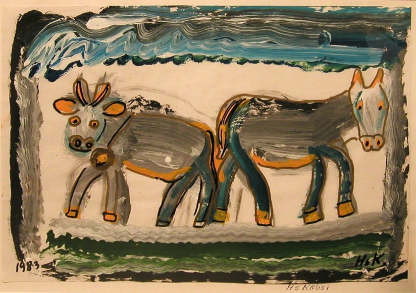 Hans Kr&uuml;si Untitled, 1983