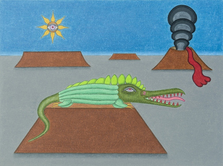 David Zeldis, Lizard and Volcano, 1984-1985