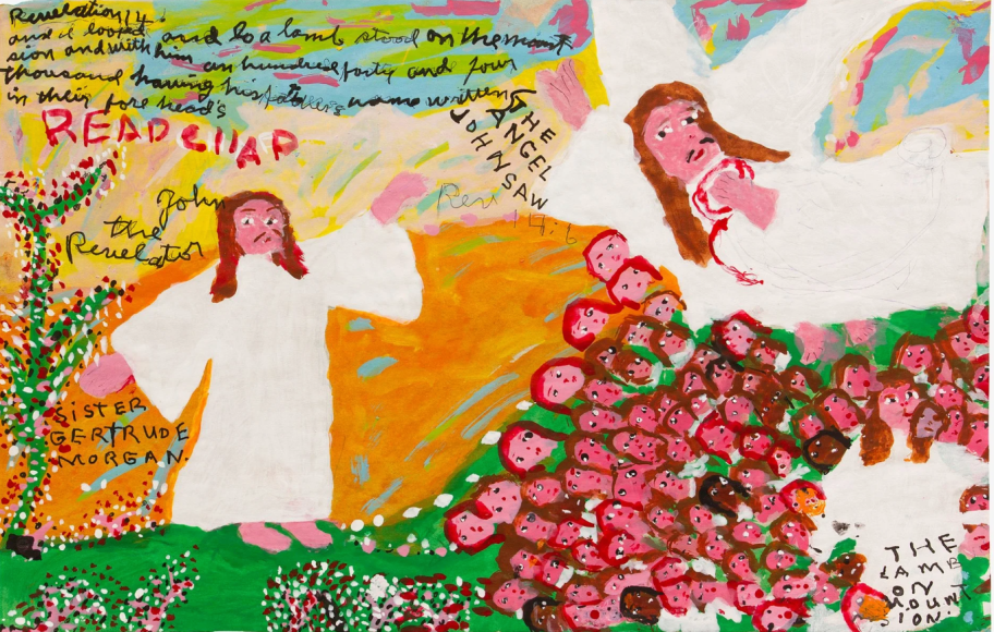 Sister Gertrude Morgan, Untitled (John the Revelator), ca 1956-1980