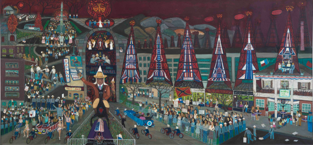 Ralph Fasanella American Tragedy, 1964