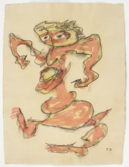 Thornton Dial Nosey Person Can&#039;t Keep His Mouth Shut, 1998