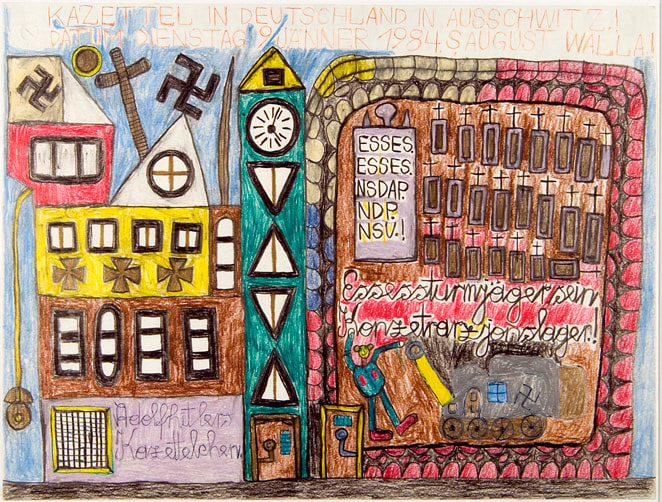 August Walla, Concentration Camp in Germany, Auschwitz!,&nbsp;1984