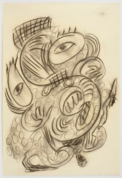 Thornton Dial The Big Money (The Poor Old Man Got F-----), 1997