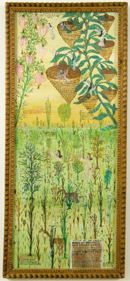 Howard Finster Visions of Angels, Honey without Bees, #1142, 1978