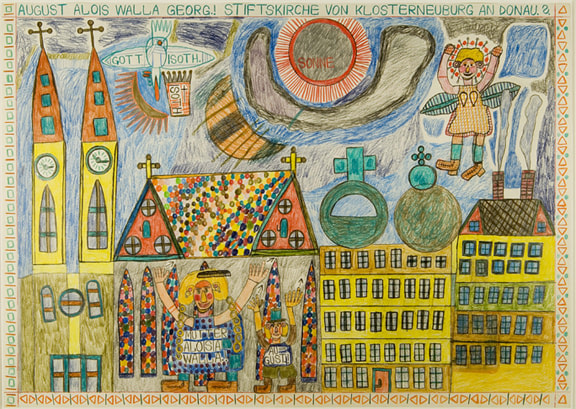 August Walla, Stiftskirche von Klosterneuburg,&nbsp;c. 1984