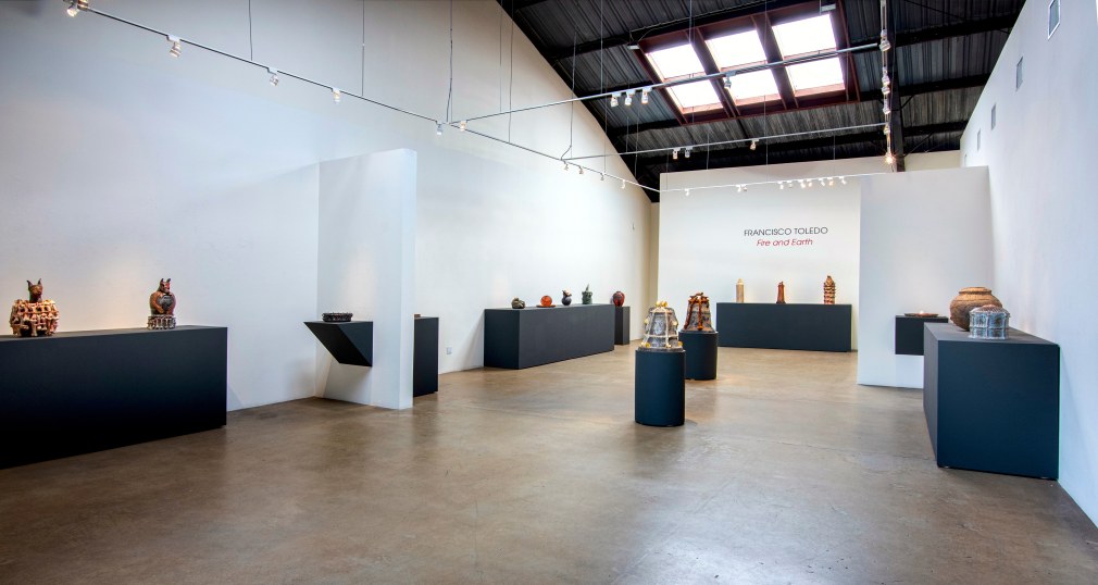 Francisco Toledo exhibition photograph