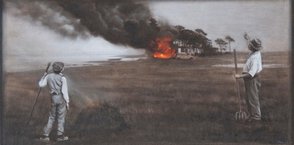 Jos&eacute;-Alberto-Marchi-Landscape-Fire