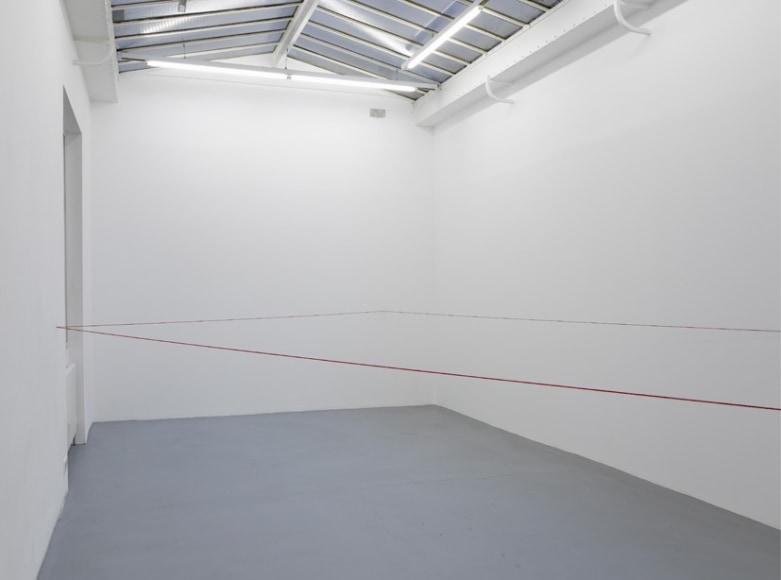Fred Sandback – installation view 6