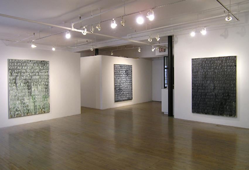 Mel Bochner – installation view 1