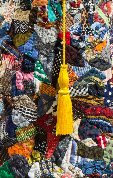 Charles LeDray American Standard / Crazy Quilt (detail 2) 