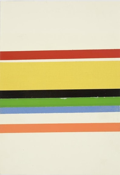 Charlotte Posenenske Streifenbild (Striped Picture)