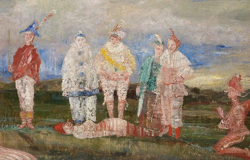 James Ensor Duel de masques (Duel of the Masks)