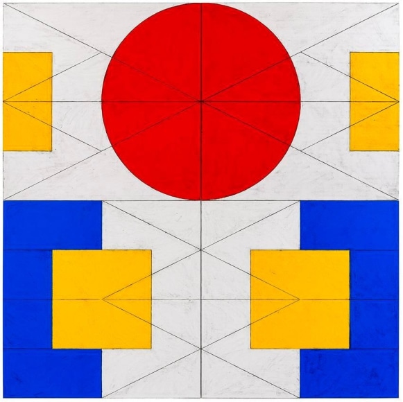 Matt Mullican Untitled (Center Subject over Center Language)